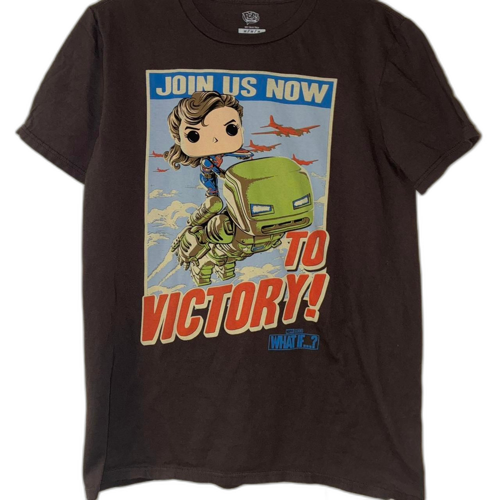 Funko Men's Grey and Black T-shirt